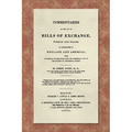 Commentaries on the Law of Bills of Exchange [1843]