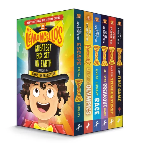 Mr. Lemoncello's Greatest Box Set on Earth: 6 Books! - Paperback