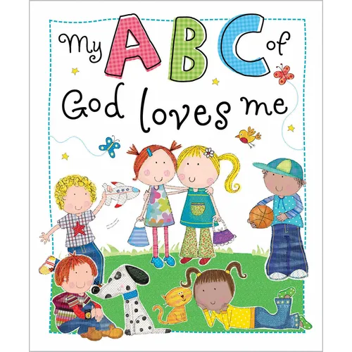 My ABC of God Loves Me - Board Book
