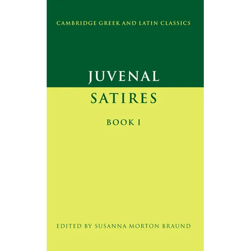 Juvenal: Satires Book I - Paperback
