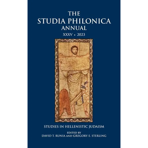 The Studia Philonica Annual XXXV, 2023 - Hardcover