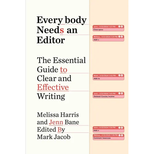 Everybody Needs an Editor: The Essential Guide to Clear and Effective Writing - Hardcover