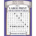 News Stand Circle a Word Vol.5: Large Print 100 Random Puzzles - Paperback