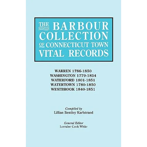 Barbour Collection of Connecticut Town Vital Records [Vol. 49]