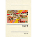Vintage Lined Notebook Greetings from Bridgeport