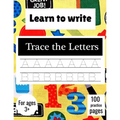 Learn to Write Trace The Letters: Handwriting Practice Paper for Kindergarten 1st Grade - 100 practice Pages Writing Notebook for Kids - Paperback