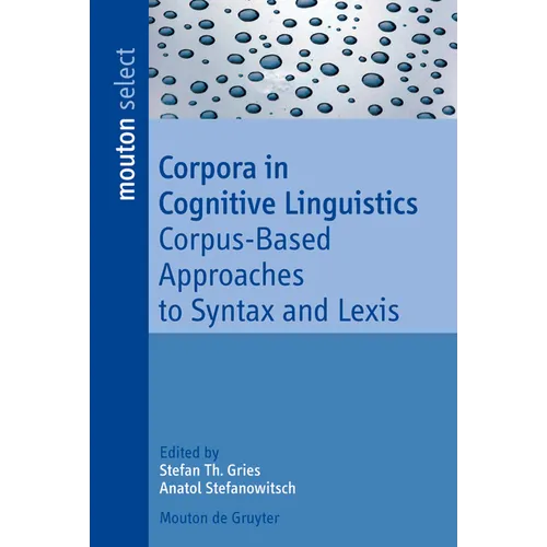 Corpora in Cognitive Linguistics - Paperback