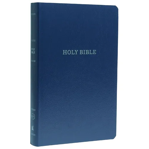 KJV, Gift and Award Bible, Imitation Leather, Blue, Red Letter Edition - Imitation Leather