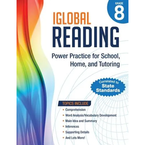 iGlobal Reading, Grade 8: Power Practice for School, Home, and Tutoring - Paperback