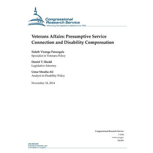 Veterans Affairs: Presumptive Service Connection and Disability Compensation