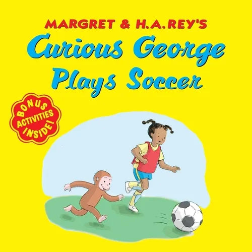 Curious George Plays Soccer - Paperback