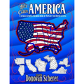 Let's Color America: A Stars & Stripes Coloring Book of Maps of the United States