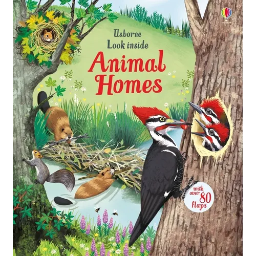 Look Inside Animal Homes - Board Book