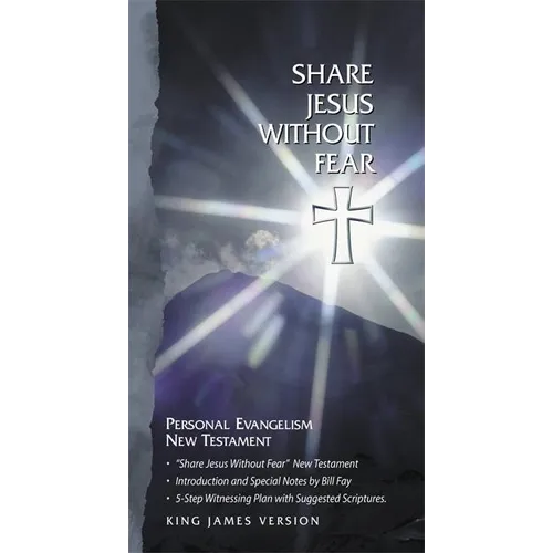 Share Jesus Without Fear New Testament-KJV - Bonded Leather