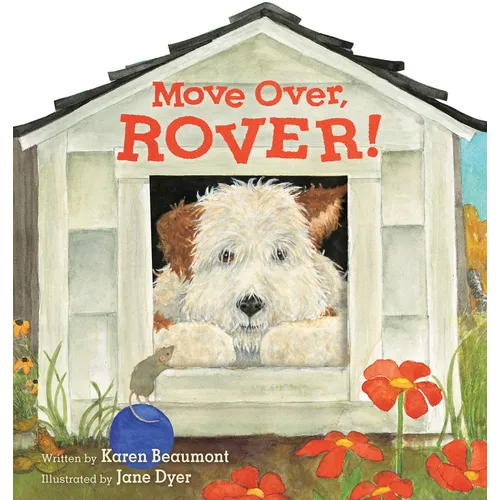 Move Over, Rover! Shaped - Board Book