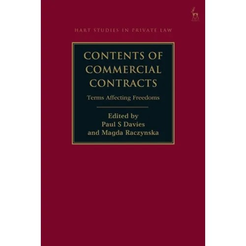 Contents of Commercial Contracts: Terms Affecting Freedoms