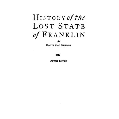 History of the Lost State of Franklin