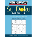 New York Post Difficult Su Doku: The Official Utterly Adictive Number-Placing Puzzle - Paperback