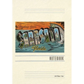 Vintage Lined Notebook Greetings from Sarasota, Florida - Paperback