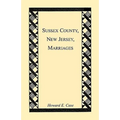 Sussex County, New Jersey, Marriages