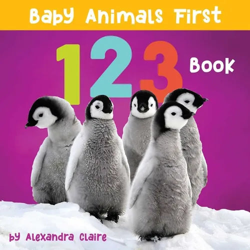 Baby Animals First 123 Book - Board Book