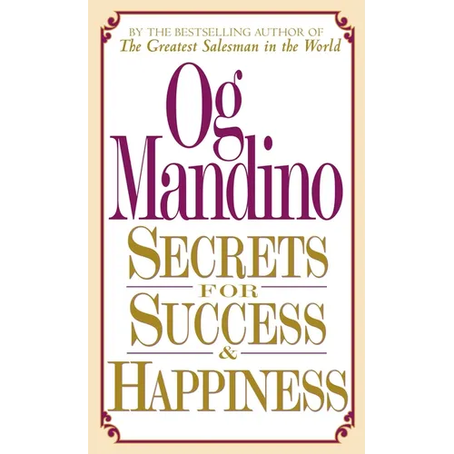 Secrets for Success and Happiness - Mass Market Paperbound