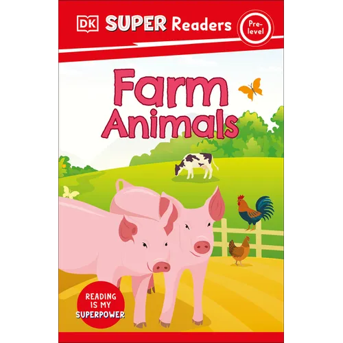 DK Super Readers Pre-Level Farm Animals - Paperback
