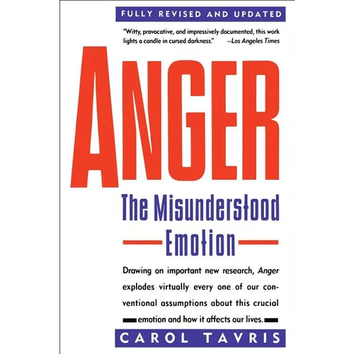 Anger: The Misunderstood Emotion - Paperback