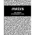 Mazes - 100 mazes intermediate level: Maze book for adults - Paperback
