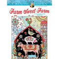 Creative Haven Farm Sweet Farm Coloring Book - Paperback