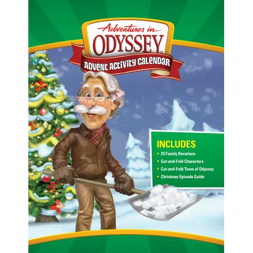 Adventures in Odyssey Advent Activity Calendar: Countdown to Christmas - Paperback
