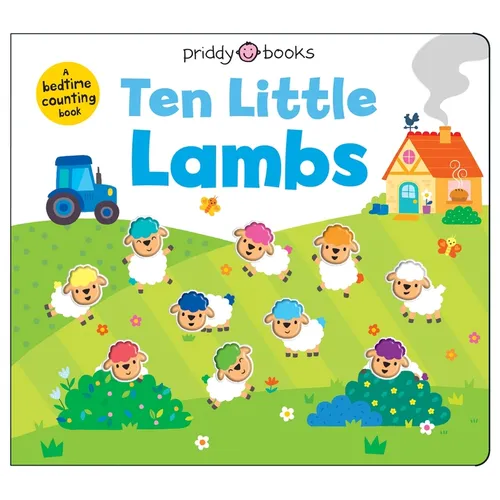 Ten Little Lambs (Little Squishies) - Board Book