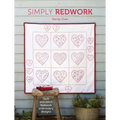 Simply Redwork: Quilt and Stitch Redwork Embroidery Designs - Paperback