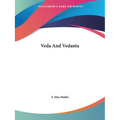 Veda And Vedanta - Paperback