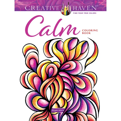 Creative Haven Calm Coloring Book - Paperback
