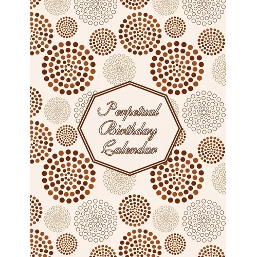 Perpetual Birthday Calendar - Hardcover