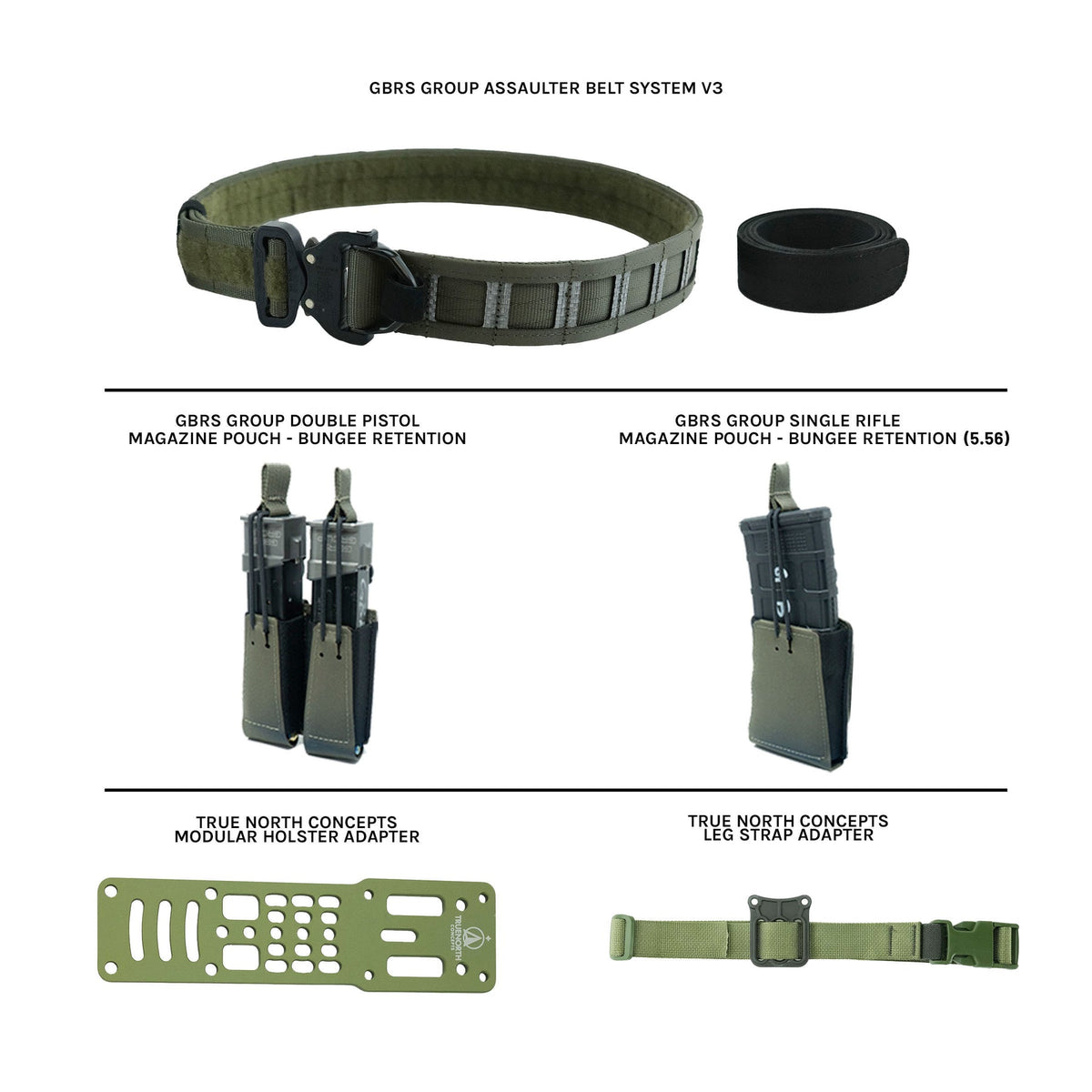 GBRS Group Assaulter Belt Bundle - Made in USA