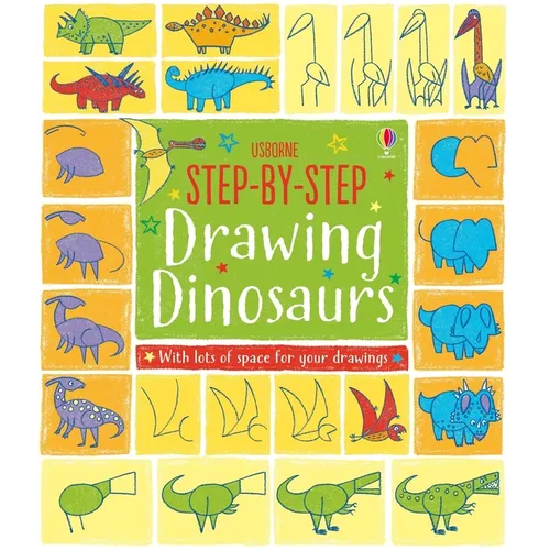 Step-By-Step Drawing Dinosaurs - Paperback