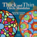 Thick and Thin Circle Mandalas: Relaxing Coloring Book for Adults - Paperback