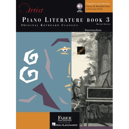 Piano Literature - Book 3 (Book/Online Audio) - Paperback