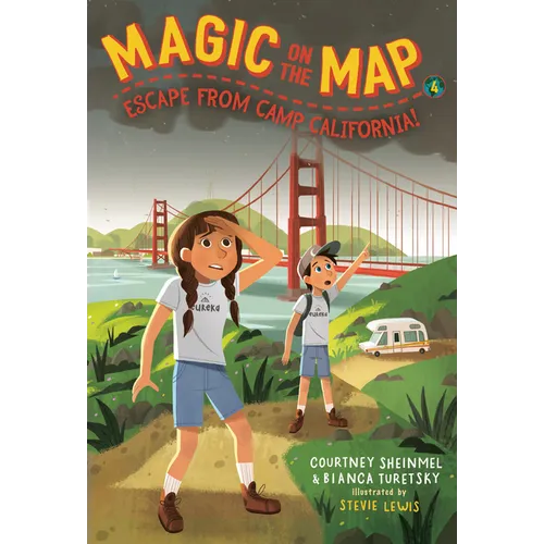 Magic on the Map #4: Escape from Camp California - Paperback