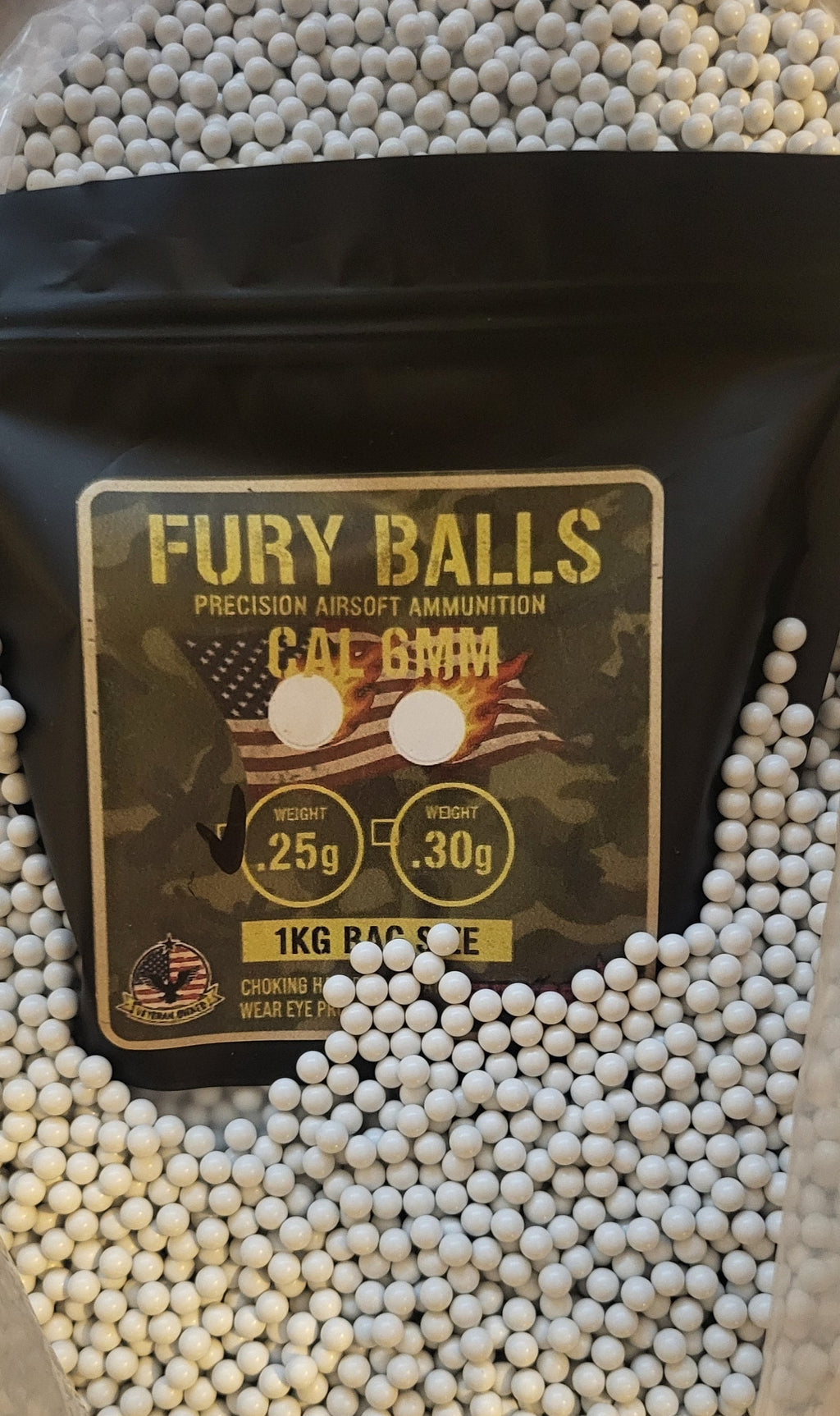 Fury Balls 6mm Premium Airsoft BBs