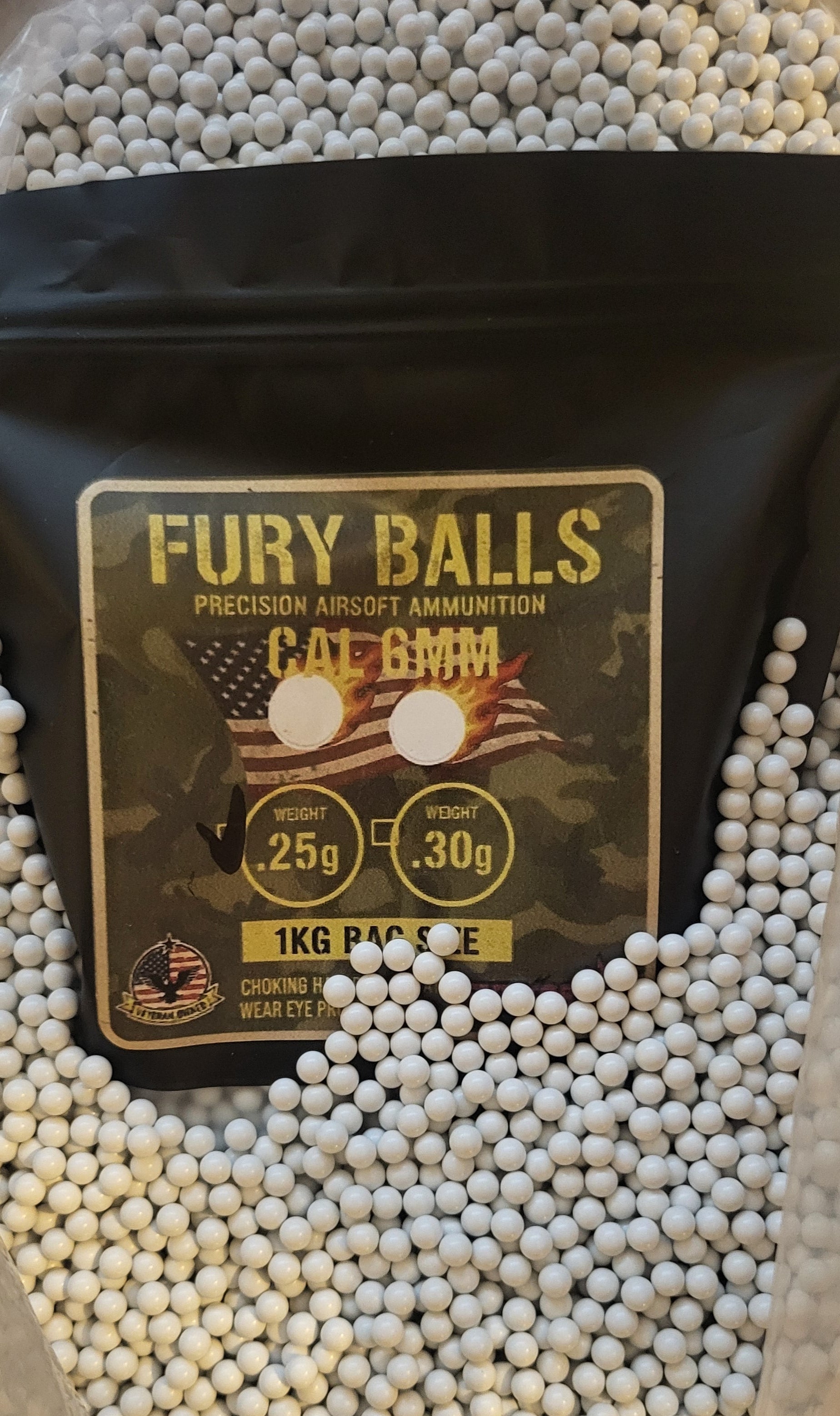 Fury Balls 6mm Premium Airsoft BBs