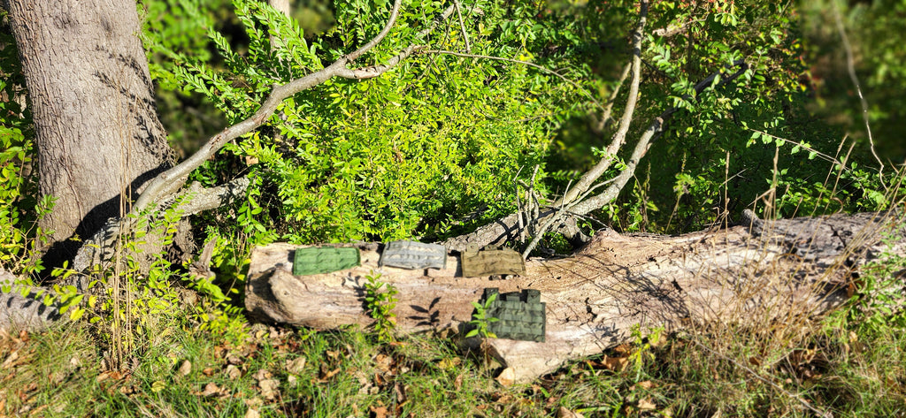 Jungle Green Dyed ACU Riflemen set 7 pouches