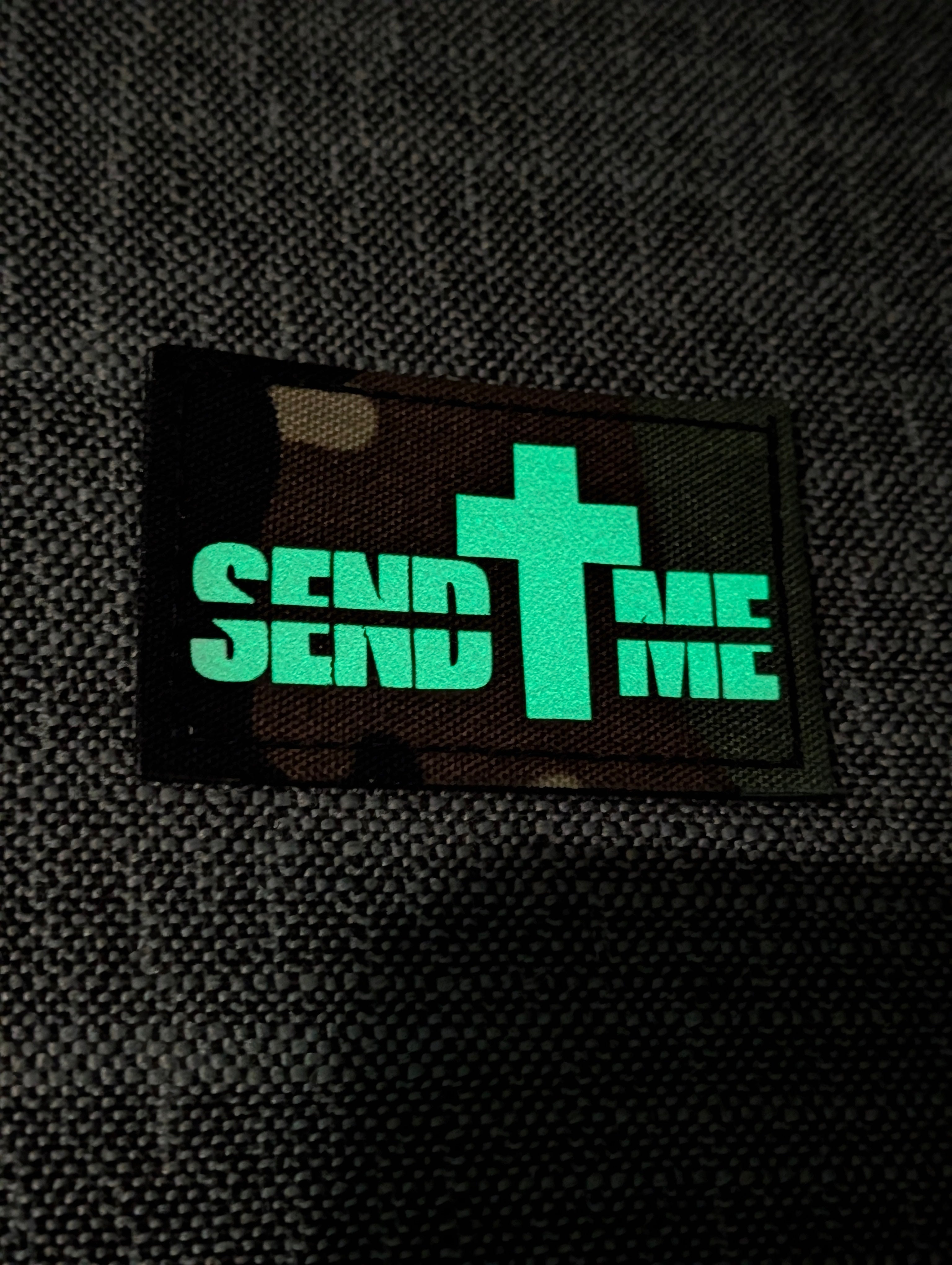 Send Me Laser Cut Patch (M81 fabric / Reflective white) Limited Edition