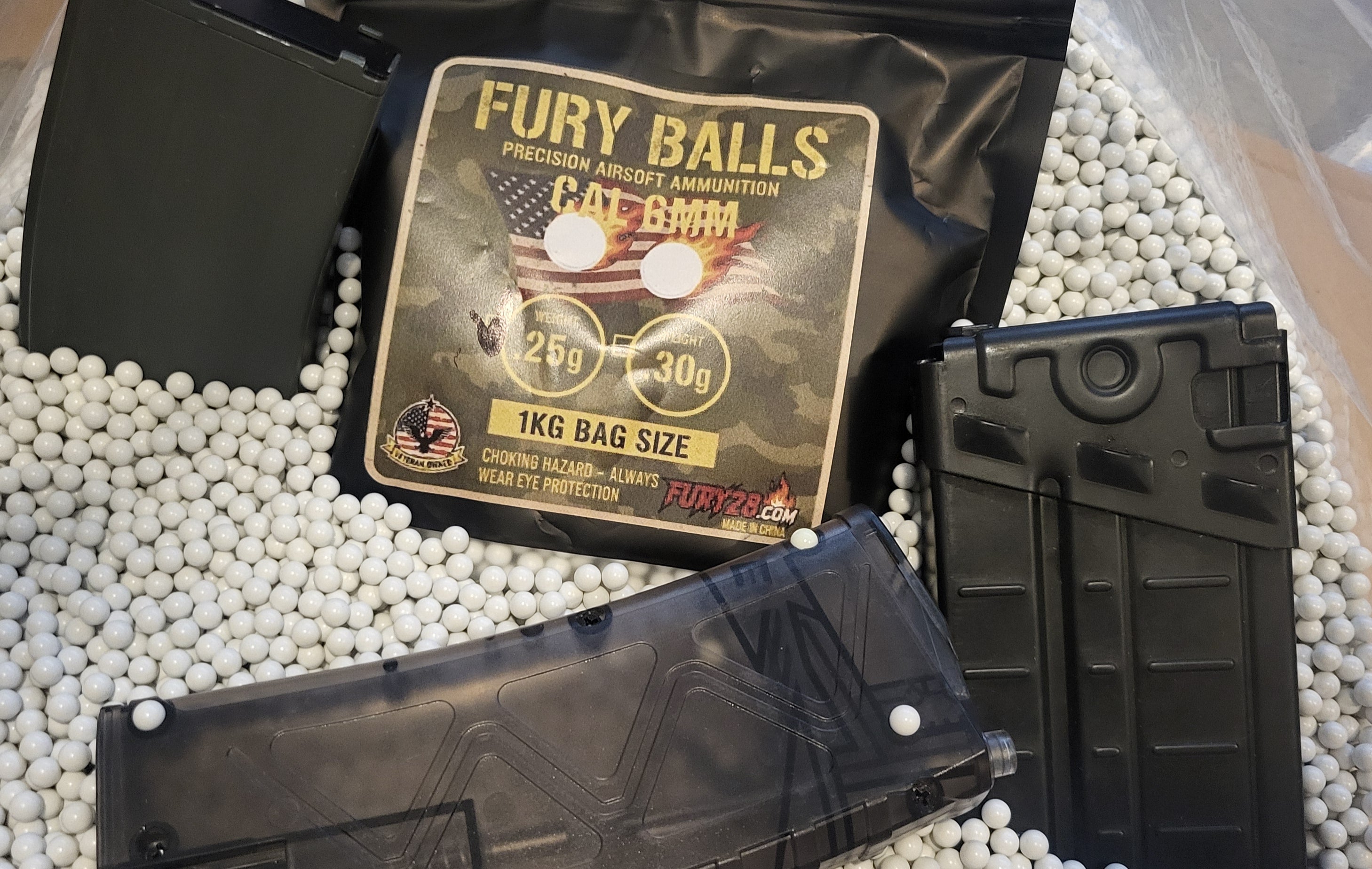 Fury Balls 6mm Premium Airsoft BBs