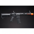 FURY28 Custom SLR SD - Lancer Tactical Gen 4 AEG w/ Aster II Bluetooth ETU - (Black) - 9" Brushless motor combo