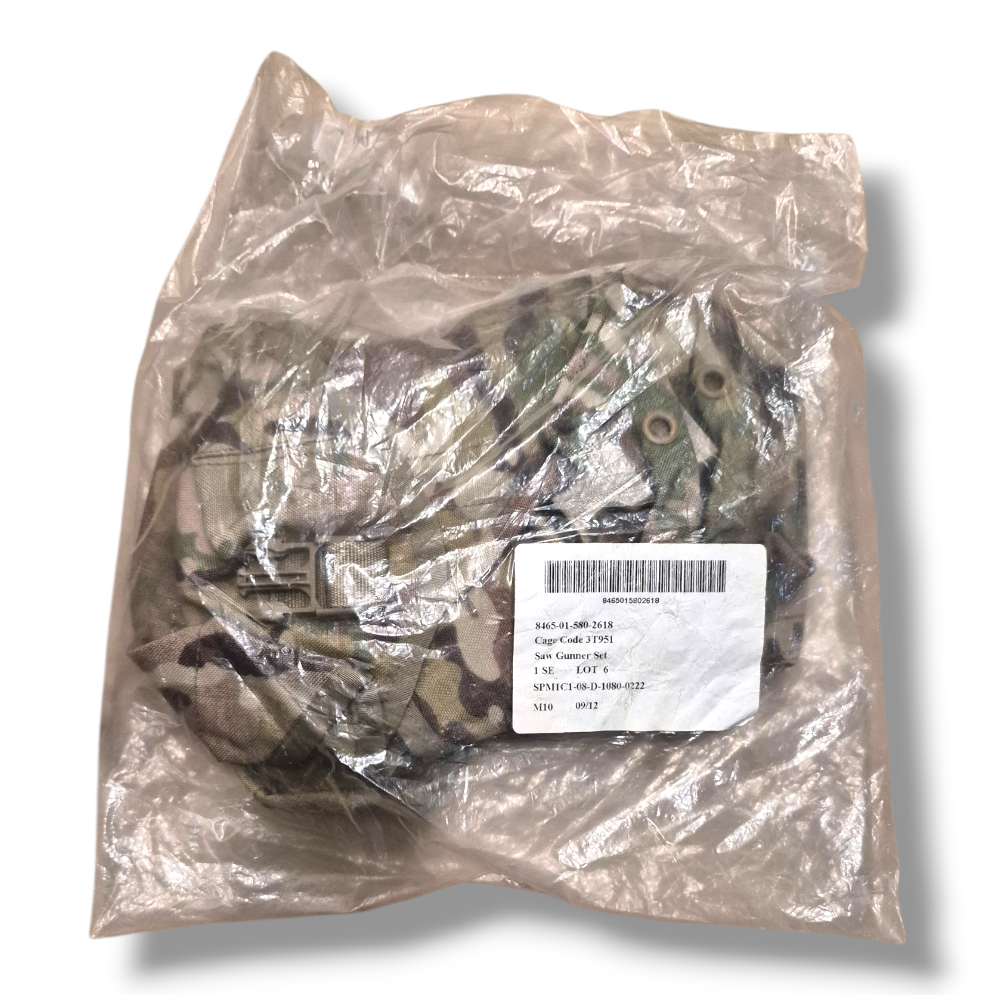 USGI Multicam SAW Gunner Set – Complete Squad Automatic Weapon Loadout 4 pieces