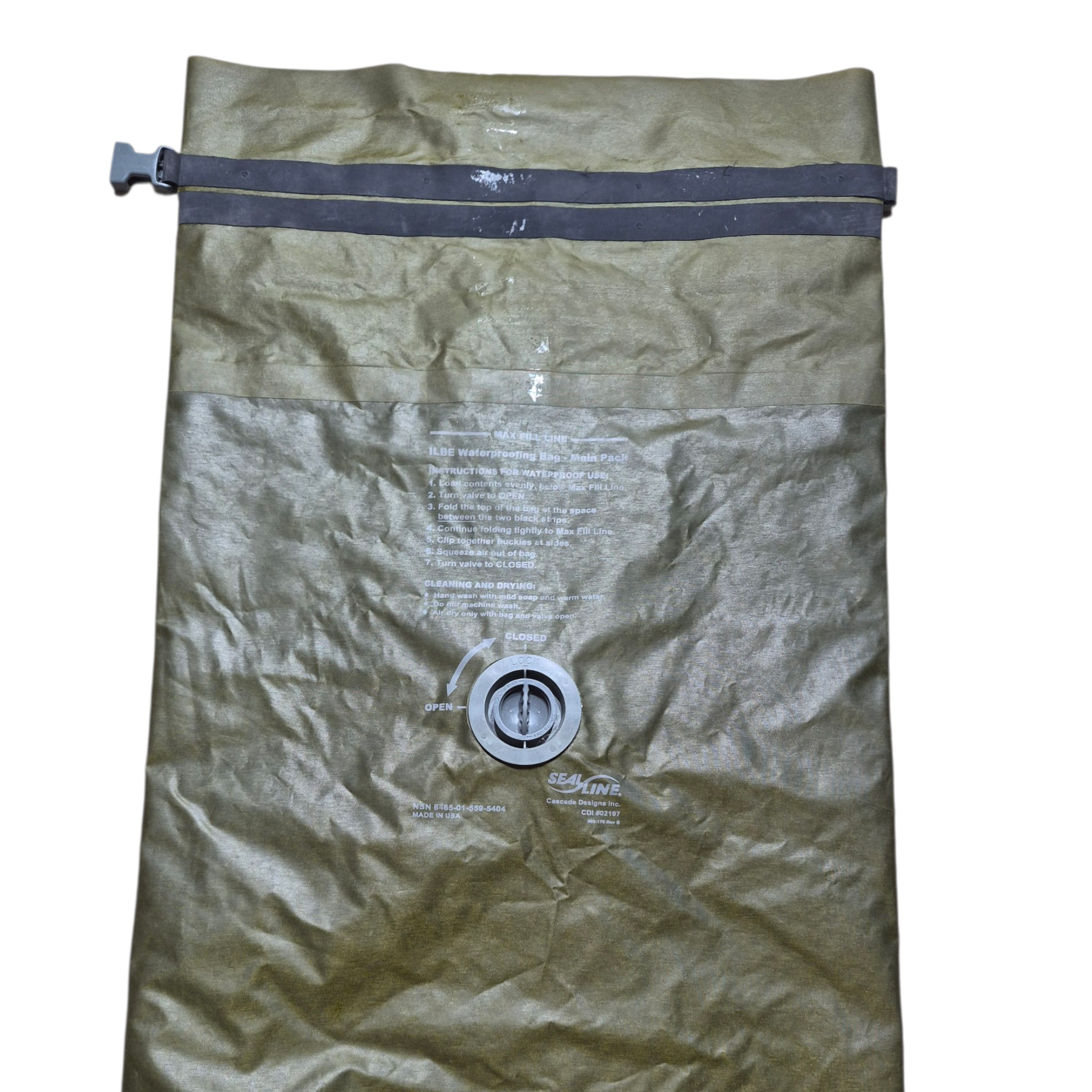 USMC ILBE Main Pack Waterproof Liner Bag Issued