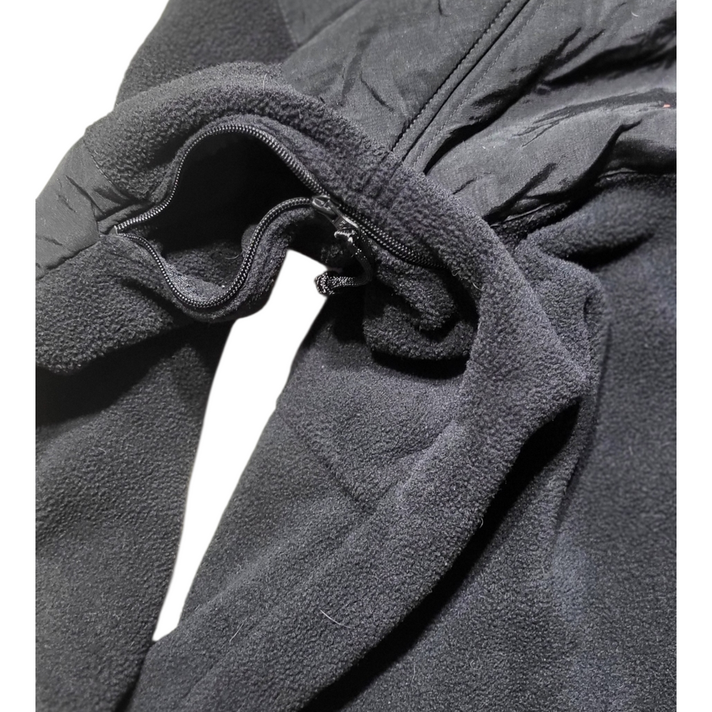 US G.I. Black POLARTEC Full Zip Fleece Jacket XL issued